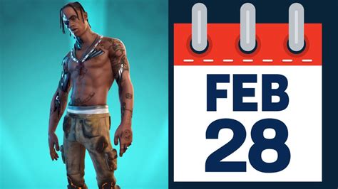 FEBRERO ES EL MES DE REGRESO DE TRAVIS SCOTT A FORTNITE Travis Scott