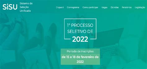 Sisu 2022 Inscrições abertas para concorrer às 7 8 mil vagas ofertadas