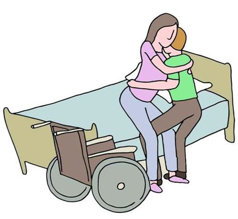 Use Skills Of Wheelchair Transfer Between Bed And Wheelchair For