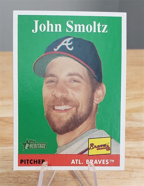 Topps Heritage John Smoltz For Sale Online Ebay