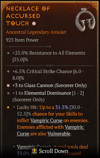 Ga Glass Cannon Amulet Topic D2jsp