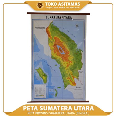 Jual Peta Provinsi Sumatera Utara Bingkai Indonesia Shopee Indonesia