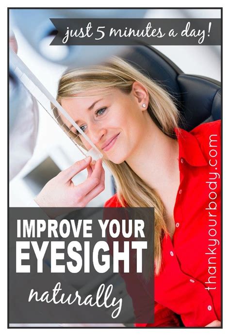 Improve Your Eyesight Naturally And Easily