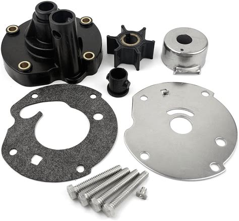 Amazon SLSRPMT Water Pump Impeller Repair Kit 0763758 For Evinrude