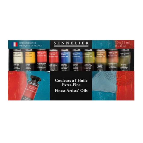 Peinture L Huile Extra Fine Sennelier Coffret Tubes Surdiscount