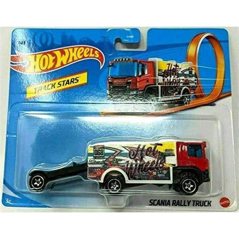 Hot Wheels Scania Rally Truck Vehicle Walmart