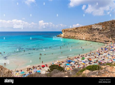 Isola Dei Conigli Rabbit Island And Its Beautiful Beach With