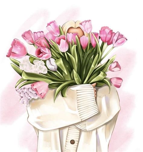 Pin on HAPPINESS BLOOMS FROM WITHIN | Girly art illustrations, Girly ...