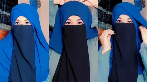 Simple And Easy Niqab Tutorial ️ Hijab And Niqab Tutorial Without Inner Cap