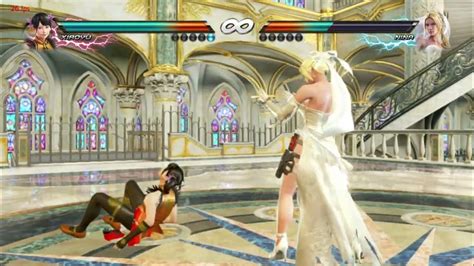 Tekken 7 Xiaoyu Default Outfit Vs Nina Bride Outfit Duomo Di Sirio