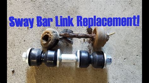 Replace Sway Bar End Links How To YouTube