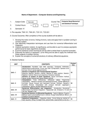 Architecture Class Notes To Help You Progress Btech Cse Studocu