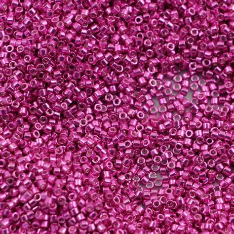 Miyuki Delica 11 0 Galvanized Hot Pink 5g MIYUKI Miyuki Delica 11 0 Twoje Nowości Tytuł