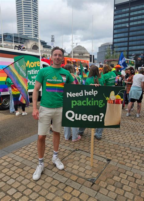 Morrisons - We're crafting some new iconic Pride signs this year and we