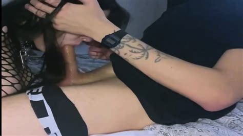 Sexy Babe In Balaclava Sucking Big Dick And Jumping On It Sexy Ebony