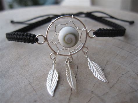 Dream Catcherdream Catcher Braceletsilver Dreamcatcher Bracelet