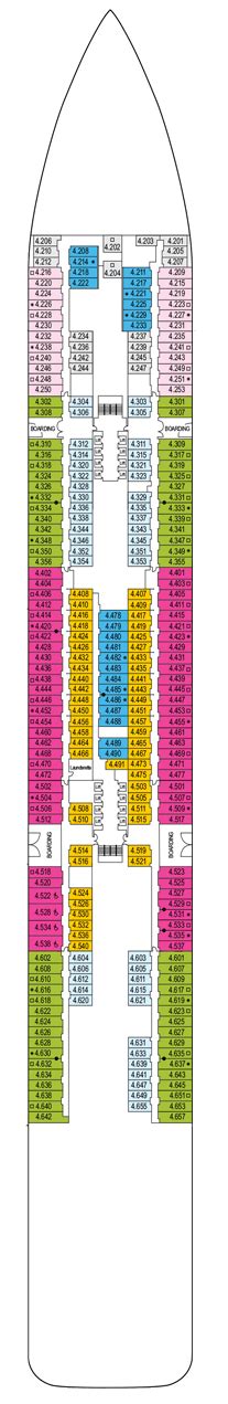 Iona Deck Plan And Cabin Plan