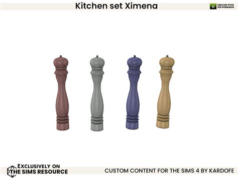 The Sims Resource Kitchen Set Ximena