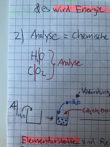 Chemie Karteikarten Quizlet