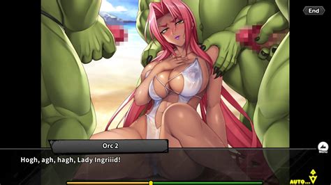 Taimanin RPGX Hentai Beach Empress Ingrid