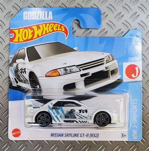 Hot Wheels Nissan Skyline Godzilla Gt R R Rare Miniature Collectible Model Gift Idea Etsy