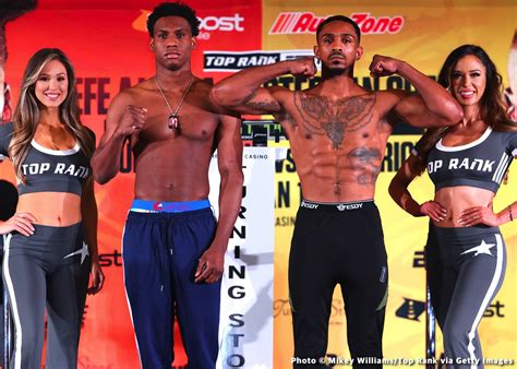 Efe Ajagba Vs Stephan Shaw Ajagba Tries To Intimidate Shaw At Weigh In