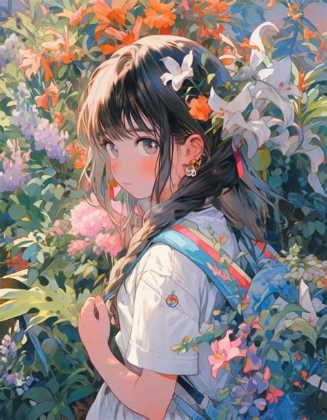 캐릭터おしゃれまとめの人気アイデアPinterest묭미 芸術的アニメ少女 イラスト 絵