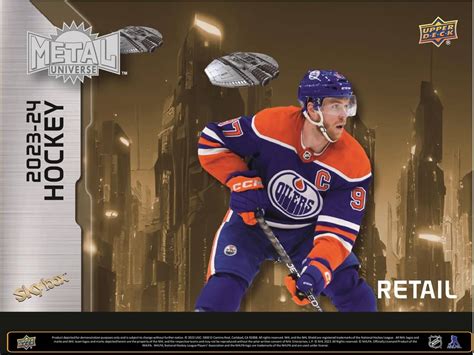 2023 24 Upper Deck SkyBox Metal Universe Hockey Blaster Box