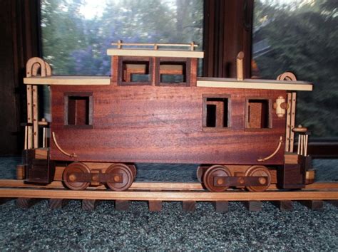 Train Caboose Wooden Collectible Handcrafted Etsy Wooden Toy Train Wood Train Wooden