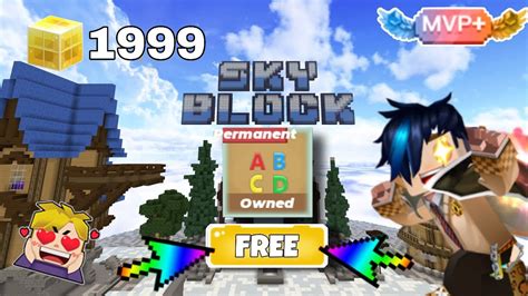 New Color Name Privilege In Skyblock Blockman Go Youtube