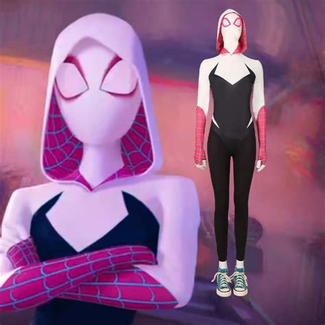 Spider-Man Across the Spider-Verse Gwen Stacy Cosplay | Gwen stacy, Cosplay costumes, Spiderman