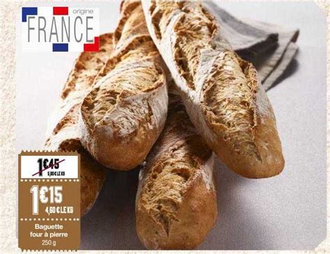 Promo Baguette Four à Pierre chez Migros France iCatalogue fr