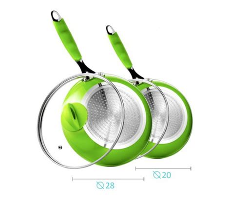 Керамические сковородки Biolux kerama, Биолюкс Керама (набор 2 шт ...