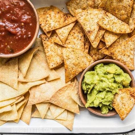 Homemade Oven Baked Tortilla Chips Budget Bytes