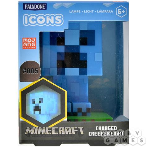 Светильник Minecraft: Charged Creeper Icon | Купить настольную игру в ...