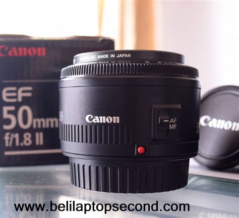 Jual Lensa Fix Canon Mm F Ii Fullset Bekas Jual Beli Laptop