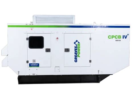 Greaves Power Cpcb Iv 160kva C Genset At Best Price In Mumbai