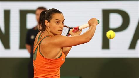 Roland Garros Cr Ment Traque La N Fran Aise Caroline Garcia