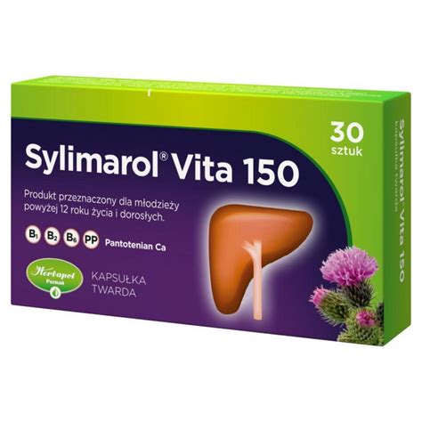 Sylimarol Vita 150 Mg X 30 Kaps Cena Właściwości Opinie W Cefarm24