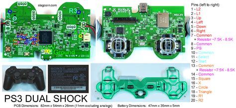 Playstation Controller Schematic Ps Controller Diagram