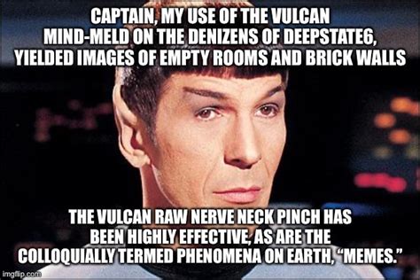 Spock And The Vulcan Mind Meld Imgflip