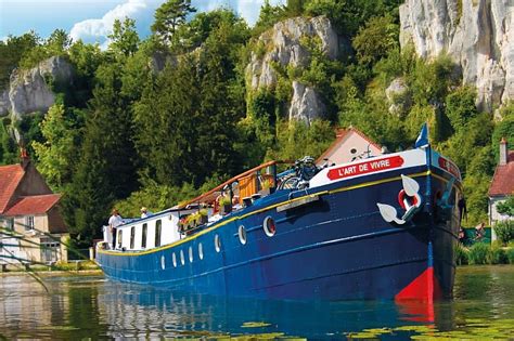 French Hotel Barge ART DE VIVRE PHOTOS Barge Cruises On The Canal