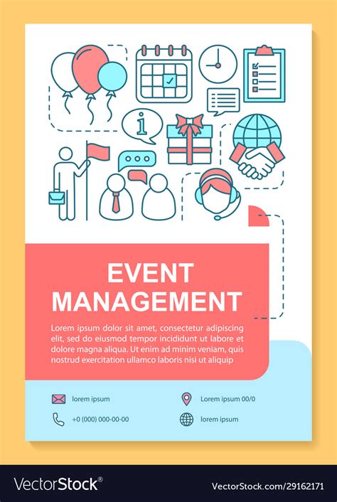 Corporate Event Poster