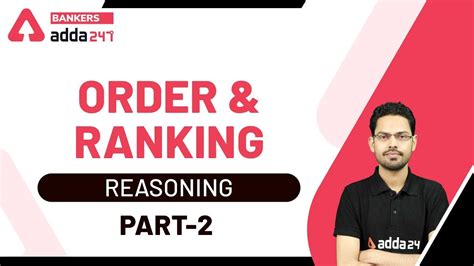 Order Ranking Reasoning Tricks Part Reasoning For Sbi Po Ibps