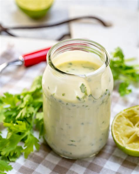 Creamy Cilantro Lime Dressing For Clean Eating Clean Food Crush