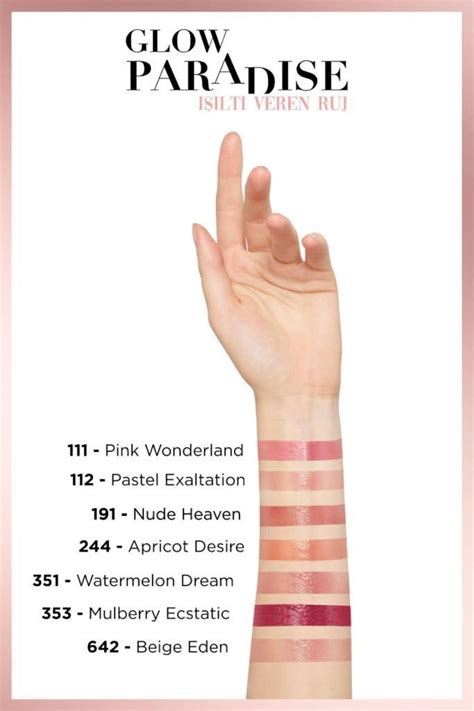 L Oreal Paris Glow Paradise Balm in lipstick Işıltı Veren Nude Tonlu Ruj 191 Nude Heaven