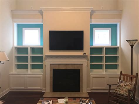 Custom Fireplace Built Ins — Woodmaster Custom Cabinets