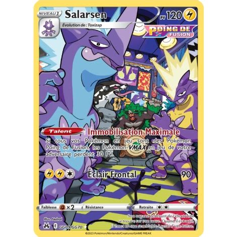 Carte Salarsen Galerie de Galar holographique Zénith Suprême GG09 GG70