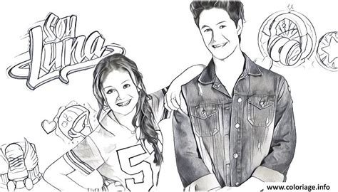 Coloriage Soy Luna Facile A Colorier Dessin Soy Luna Imprimer