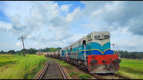 Double Headed Class M2 Locomotives In Sri Lanka Railways Youtube